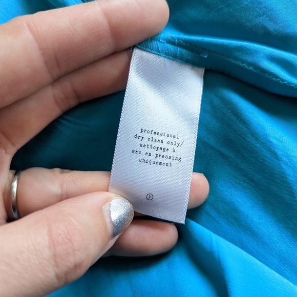 RAG & BONE Collared Bright Teal Blue Button Down Shirt Size XS - Picture 10 of 11